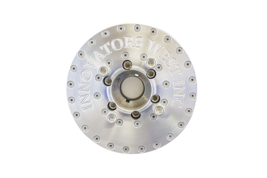 [204] #204 - 6.5" Small Block Ford Internally Balanced 4 Bolt Damper (Standard Hub, Standard, No Magnets)