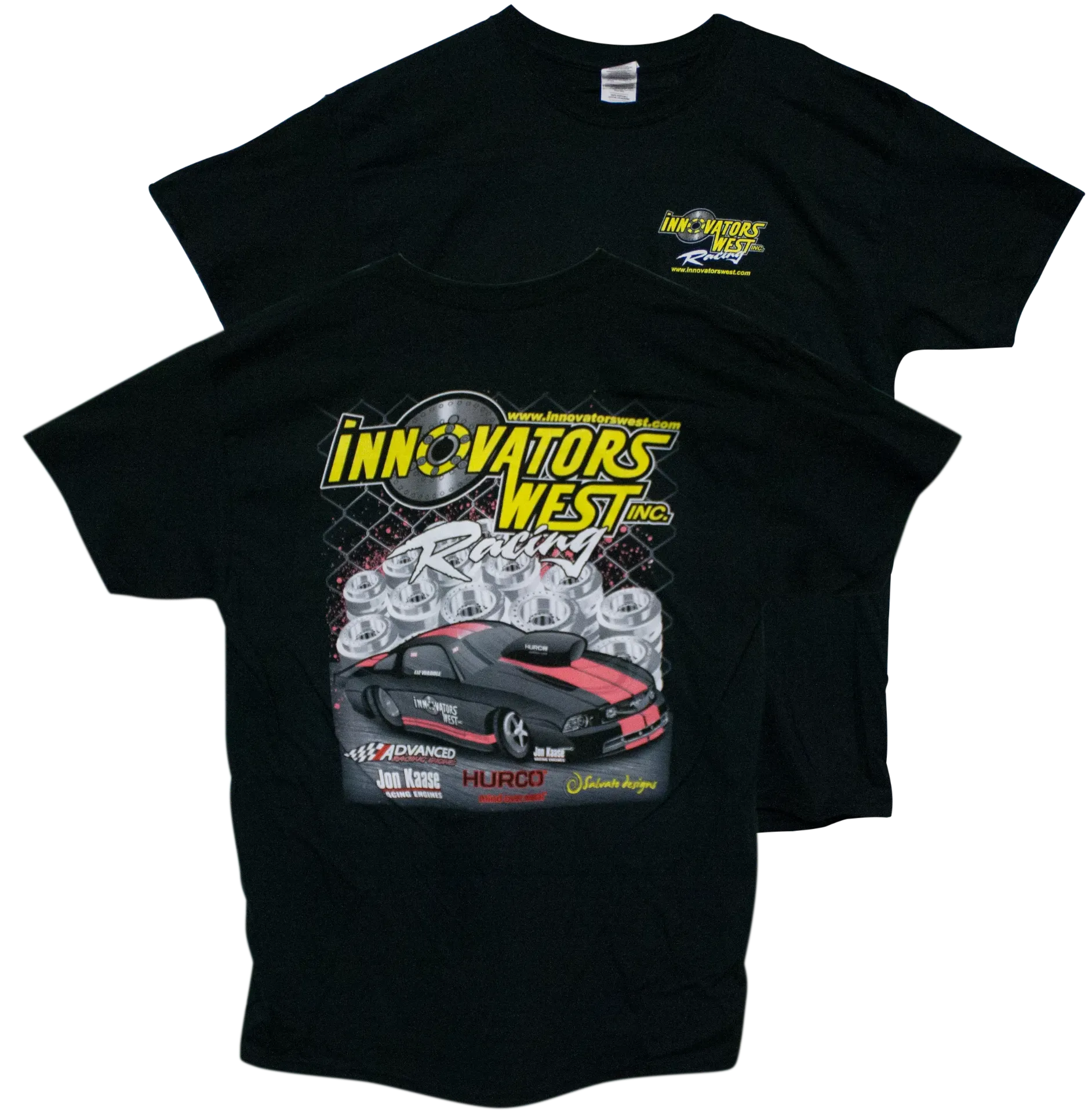 [11008] Black Innovators West Racing T-Shirt (Small)