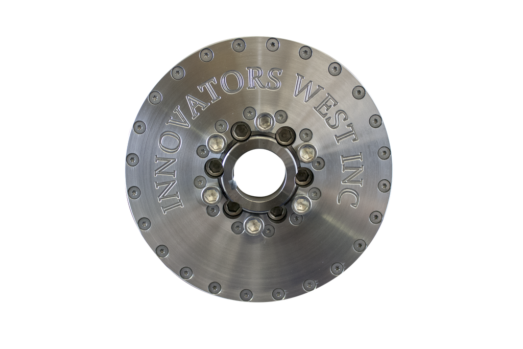 [216] #216 - Big Block Ford BDS Pulley Style 7 Inch Blower Damper with Long Snout (No Crank Trigger Magnets)