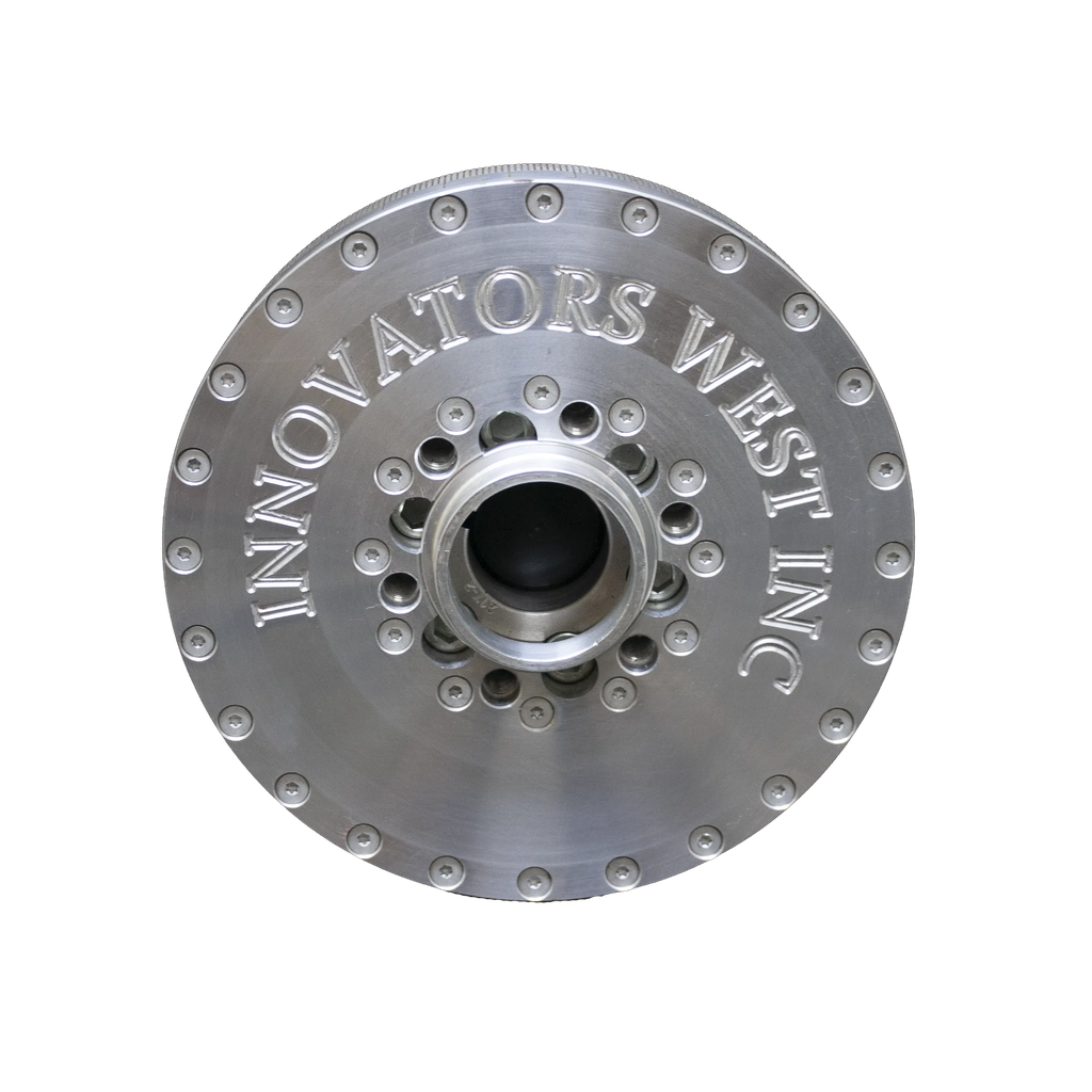 [217] #217 - Big Block Ford BDS Pulley Style 7 Inch Blower Damper with Short Snout (No Crank Trigger Magnets)