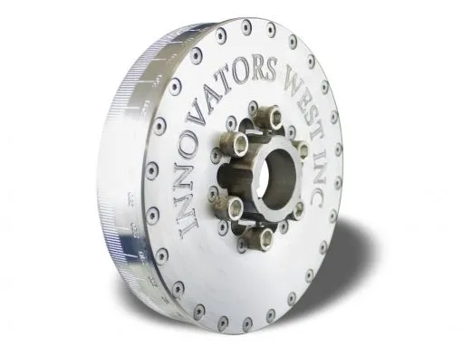 Big Block Ford BDS Pulley Style 7 Inch Blower Damper with Short Snout