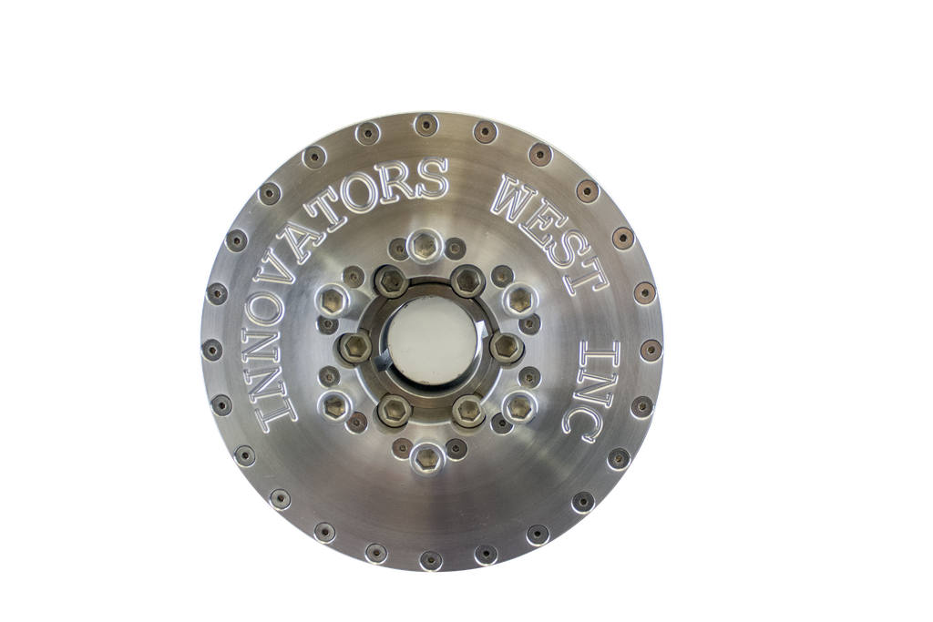 [109] #109 - SBC 7" Super Duty Blower Damper with BBC Crank Snout (No Magnets)