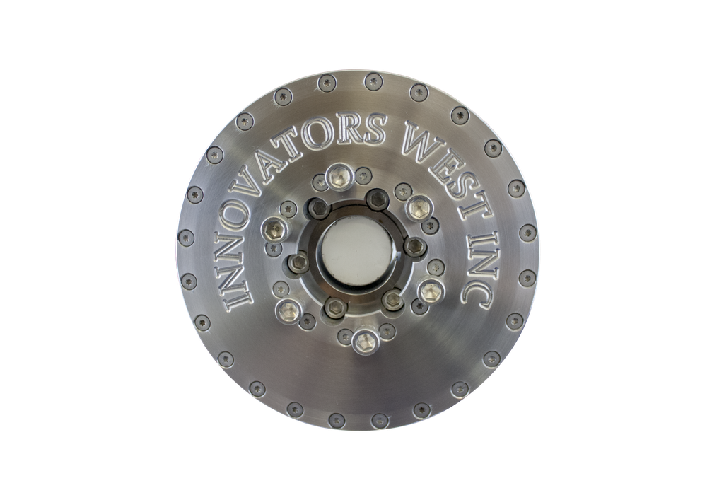 [110] #110 - SBC 7" Harmonic Damper w/ BBC Crank Snout (No Magnets)