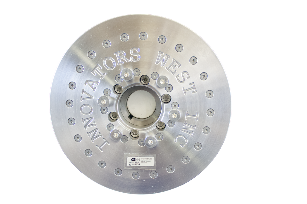 [843] LSX 8-Rib Harmonic Damper for Corvette, Pontiac G8 and CTS-V - 10% Overdrive (Standard Hub)