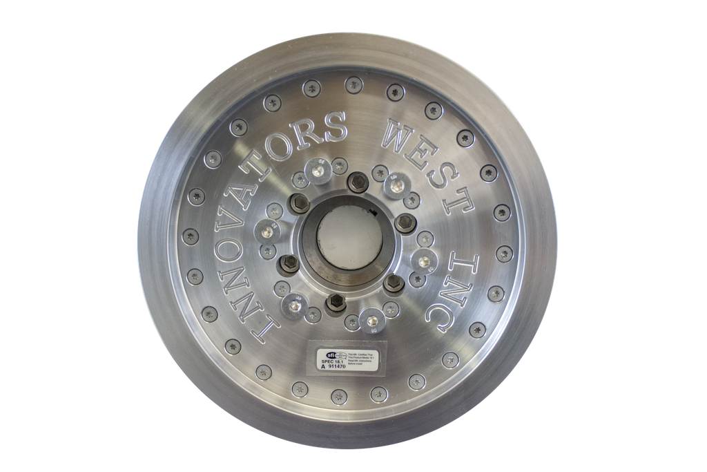 [8401] #8401 - 12-Rib Harmonic Damper for LS1/2/3/6 Corvette, Pontiac G8 and CTS-V - 10% Overdrive (Standard Hub)