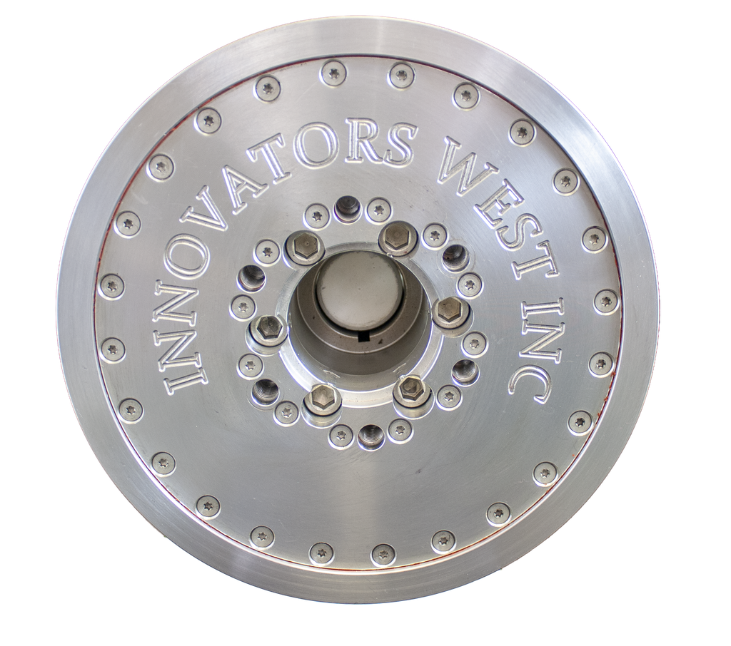 [808] #808 - 7.3L Godzilla 8.00" 10-Rib Supercharger Damper (Standard Hub)