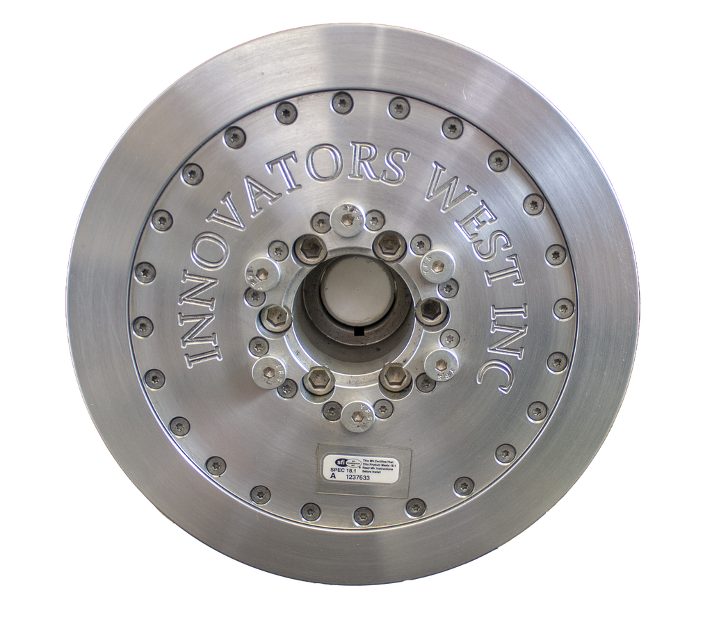 [809] 7.3L Godzilla 9.00" 10-Rib Supercharger Damper (Standard Hub)
