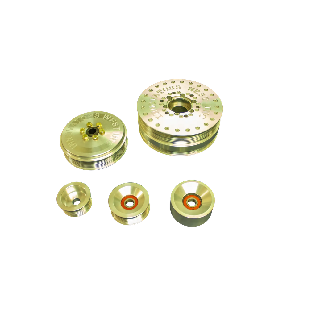 [1021-KIT] 2007-2013 GM 1500 Truck 8-Rib Drive Conversion Kit with Std. Dia. Damper #1021 (Standard Hub, Standard Pulley)