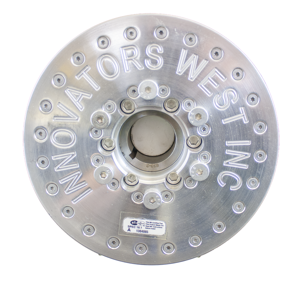 [873F] #873F LSx Serpentine Race Damper - F-Body Offset (Standard Hub)